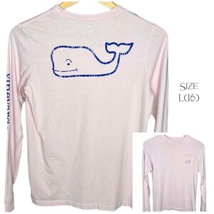 Vineyard Vines LS Pocket T-Shirt ~ Size Large (16)